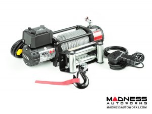 Jeep Wrangler JK Nautic 12,500 lb. Winch w/ Steel Cable - Waterproof Jeep Wrangler JK Nautic 12,500 lb. Winch w/ Steel Cable - Waterproof